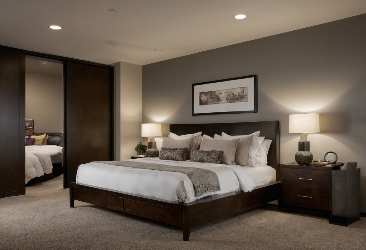 Cool bedroom sets are risky when the set is chosen before the bedroom circulation plan interior planning detail
