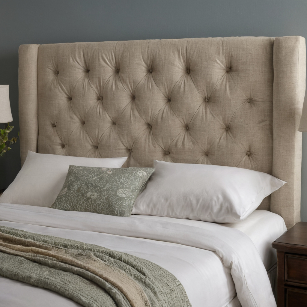 Practical visual for Calculate upholstered headboard width, visible height, and finished top height separately